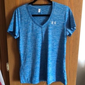 Blue Under Armour tee